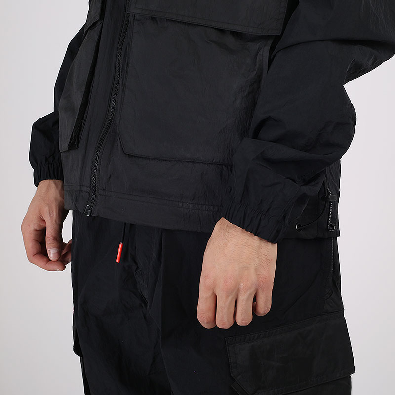 мужская черная куртка Jordan 23 Engineered Full-Zip Jacket CK8935-010 - цена, описание, фото 5